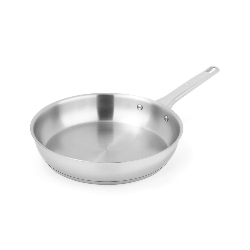 Poêle de Cuisine Professionnelle en Acier Inoxydable, Aluminium et Cuivre -  Ø 28 cm - 2,6 litres - Flash Deal - Ventes flash de marques à prix cassés -  Vif et Crolles